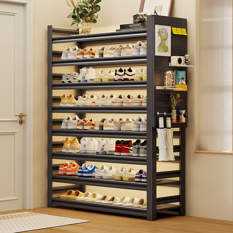 Steel Stackable Convertible Shoe Rack with