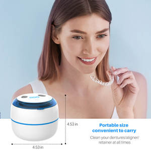 Elettrodomestici pulitore ad <span class=keywords><strong>ultrasuoni</strong></span> gioielli fermo Aligner pulitore bocca guardia Mini pulitore ad <span class=keywords><strong>ultrasuoni</strong></span> per protesi - Product Image 6