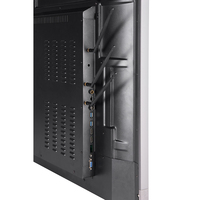 65 pulgadas inteligente interactivo pizarra para la reunión y enseñanza habitación Full HD Panel plano con rodando soporte de TV