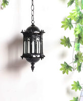 Lustre extérieur rétro européen APCITL, luminaire simple, imperméable, pour balcon, cour, paysage, jardin