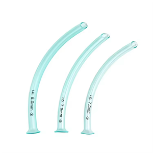 <span class=keywords><strong>Guedel</strong></span> ช่องทางเดินหายใจทางจมูกพีวีซีสีเขียวแบบใช้แล้วทิ้งทางการแพทย์สีน้ำเงิน - Product Image 6