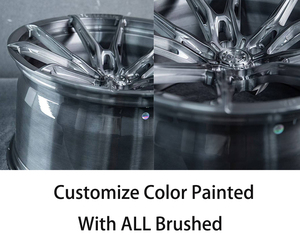 Forged <b>Wheel</b> 6061 T6 Monoblock 17inch 18inch 19inch 20inch 21inch 5x114.3 <b>Wheels</b> Rims Customized Color Painted with All <b>Brushed</b> - Product Image 2