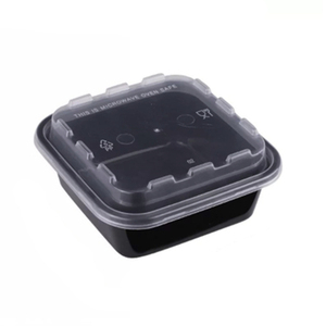 Contenedores Reutilizables de Plástico <span class=keywords><strong>para</strong></span> Almacenamiento de Alimentos, Aptos <span class=keywords><strong>para</strong></span> Microondas, Tipo Bento - Product Image 4