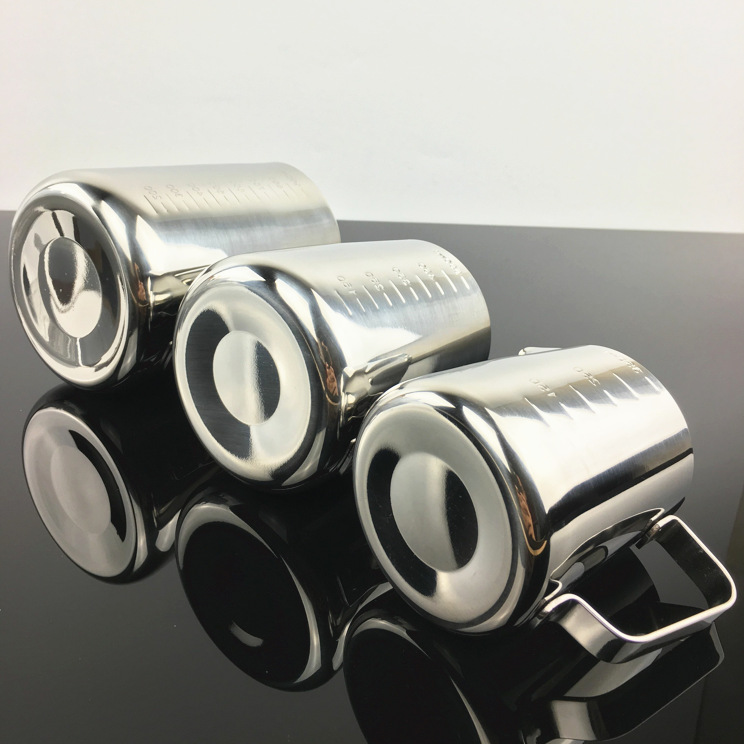 304 Stainless Steel Latte Art Cup/A Graduated Cup For Coffee Shop