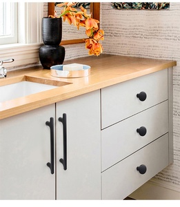 Modern Zinc Alloy Furniture Handles & Knobs for Cabinets <b>Wardrobes</b> Drawers Dresser-Bedroom Kitchen Use - Product Image 1