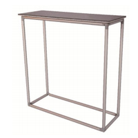 Portable exposition tension tissu aluminium promotion affichage comptoir table salon comptoir