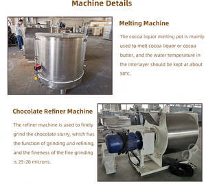 เครื่องทำเนย<span class=keywords><strong>โกโก้</strong></span>และช็อกโกแลตแท่งของเหลวขนาดเล็กจากดูไบ - Product Image 5