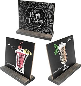 Giá Đỡ Thực Đơn Gỗ Wanlut Màu Đen Giá Đỡ Thực Đơn Nhà Hàng Bằng Gỗ Giá Trưng Bày Thực Đơn Bằng Gỗ - Product Image 4