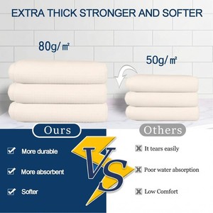Toalla de Baño Absorbente de Secado Rápido, Gruesa, Desechable, Suave y Práctica para Hotel, Calidad de Exportación, Hecha en China - Product Image 4