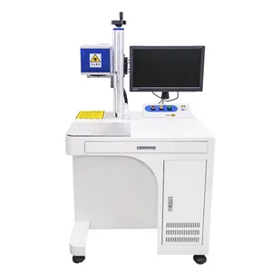 High Quality Desktop 30w Laser CO2 Laser Marking Machine For Tea Box Electronic Component