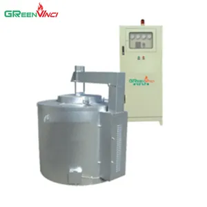 Greenvinci environmental friendly aluminum zinc lead tin cadmium electric resistance furnace for melting metal aluminum