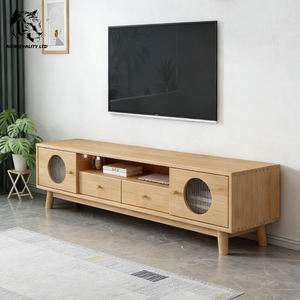 Mueble para TV de madera, diseño nuevo, para sala de estar, al por mayor de fábrica, bajo costo, personalizable, gran stock, listo para enviar. - Product Image 2
