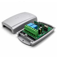 Récepteur universel 433MHz Commande de télécommande 9V-24V Contrôleur de récepteur de porte de garage 433.92MHz Code fixe et code roulant