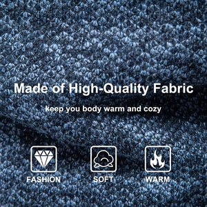 Fabricants de vêtements sur mesure, <span class=keywords><strong>pull</strong></span> en tricot uni à <span class=keywords><strong>manches</strong></span> longues classique pour homme, cardigan à col en V boutonné pour homme <span class=keywords><strong>avec</strong></span> poches - Product Image 6