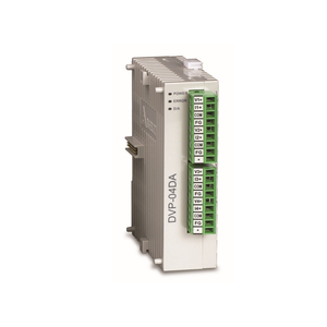 โมดูลอัตโนมัติอุตสาหกรรม Delta PLC รุ่น DVP04DA-S2พร้อมอินพุต/เอาต์พุต32ช่องสัญญาณไฟฟ้า220V พอร์ต RS485หน่วยความจำข้อมูลรับประกัน1ปีสำหรับระบบควบคุม - Product Image 1