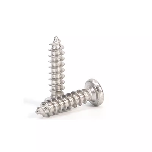 Vis autotaraudeuse de sécurité anti-effraction à tête cylindrique triangulaire en acier inoxydable M3 x 6 mm, 10 mm, 25 mm avec colonne - Product Image 5