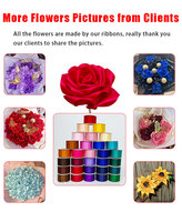 Ruban en polyester de luxe, 196 couleurs, 100 yards, 4 cm, ruban satiné en vrac, 1 1/2 pouce, rouleau de rubans pour la création de roses et de fleurs en ruban DIY