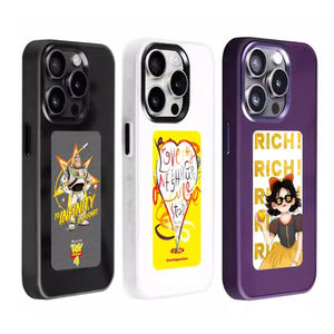 Impermeable a prueba de golpes nuevo Material TPU Smart NFC pantalla tinta funda de teléfono para iPhone 13 Pro Max Protector de pantalla <span class=keywords><strong>Xiaomi</strong></span> Compatible - Product Image 6