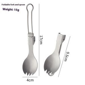 Couverts <span class=keywords><strong>Laguiole</strong></span> 2 pièces de luxe en titane pur en forme d'oeuf portable pour restaurant de luxe - Product Image 6