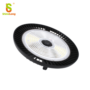 โคมไฟไฮเบย์อุตสาหกรรมสำหรับคลังสินค้า IP65 IK08 ให้ความสว่าง 190lm/W กำลังไฟ 100w 150w 200w แบบ LED UFO - Product Image 4