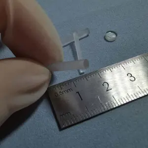 사용자 정의 D1mm ~ 50mm 사파이어 JGS1 석영 광학 유리 하프 실린더로드 내시경 사파이어로드 렌즈
