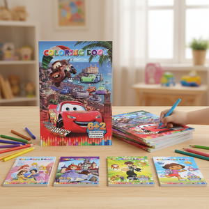 Set di 9 Libri da Colorare per Bambini con Disegni Misti in Formato Cartaceo - Product Image 3