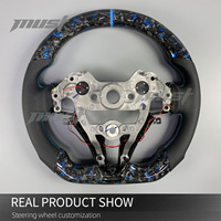Kit de volant à LED à levier de vitesse en fibre de carbone véritable personnalisé pour Hyundai Elantra N I30 N I20N 2019-2025