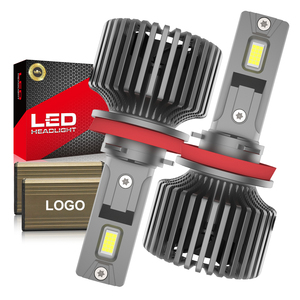 Yufing Nhà Máy Giá A8F 80W 8000LM 5700K H4 H7 H11 nhỏ phía trước Đèn pha <span class=keywords><strong>LED</strong></span> bóng đèn Hi thấp chùm 24V trắng cho xe ô tô - Product Image 1