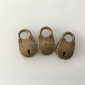 小型ベア南京錠ラウンドキーロックレトロメタル - Product Image 3