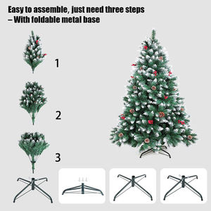 Kerst Decoratie Benodigdheden Cadeau Voor Nieuw Jaar Kunstmatige 5ft Groene <span class=keywords><strong>Grinch</strong></span> Kerstboom Voor Thuis Office Party Decor - Product Image 6