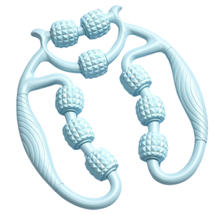 ผลิตภัณฑ์นวดตัวบลาสเตอร์โฟมแบบมือถือทรงเป็นรูปตัว U ลูกกลิ้งนวดจุดแบบทริกเกอร์ - Product Image 2