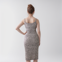 Pyjamas doux en gros, vêtements d'intérieur doux, pull mini épais personnalisé automne-hiver, articles d'ameublement doux et confortables, robe pour femme
