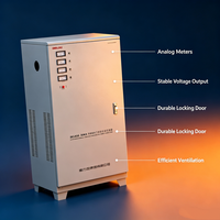 Régulateur de tension AC intelligent triphasé Delixi 30KVA - Enroulement en cuivre pur - Régulateur de tension électrique industriel