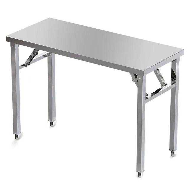Commercial Workbench Industrial Folding 304 201Heavy Duty Stable Frame Stainless Steel Work Table
