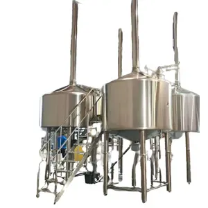 Endüstriyel bira fabrikası için 1000 litre 2000 litre 3000 litre 5000 litre bira ekipmanı brewhbrewery