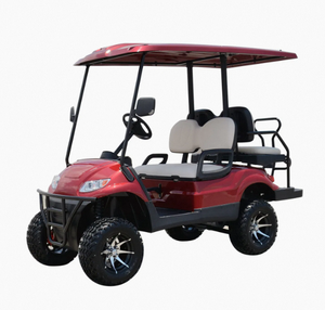 Carrito de Golf Eléctrico de 4 Plazas para Turismo, con Asientos Plegables, Motor de 3KW y Autonomía de 36 Hoyos - Product Image 1