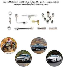 Medidor de Pressão de Injeção de Combustível Ferramentas Veiculares Medidor de Detecção de Pressão Testador de Pressão de Combustível para Carro - Product Image 6