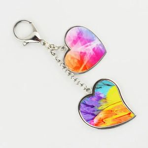 Advertising Custom Logo Keychain Sublimation <b>Blank</b> <b>Key</b> Chains for Promo Gift - Product Image 2