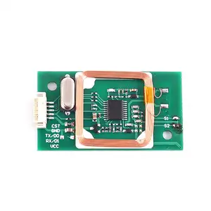 RFID 무선 리더 모듈 13.56MHz 125KHz 듀얼 주파수 WG26 WG34/UART ID IC 카드 리더 5V 12V