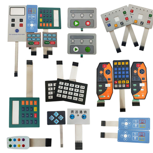 Nút Nhấn Bàn Phím Màng CNC Tùy Chỉnh Công Tắc Màng Có Keo 3M Cho Bộ Điều Khiển Công Nghiệp - Product Image 6