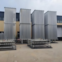 Nouvelle station de régazification de GNL électrique Zhuoyue en alliage d'aluminium 10000 Nm³/h, évaporateur à air ambiant, facile à utiliser, garantie 1 an