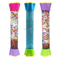 Nouveaux tubes sensoriels anti-stress en acrylique avec liquide pour coin de détente, pour soulager le stress et l'anxiété