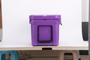 Glacières isothermes portables personnalisées de 45 QT en PE, rotomoulées, pour le <span class=keywords><strong>camping</strong></span>, écologiques, étanches, avec logo, pour la bière - Product Image 5