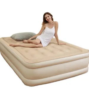 2022 новый дизайн надувная кровать воздушная подушка надувная Двойная высокая кровать надувная складная кровать для взрослых и детей