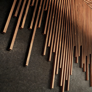 Panneaux Acoustiques Écologiques Haute Performance Artistiques Modernes à Motif Vague Décor Mural en <span class=keywords><strong>Relief</strong></span> 3D pour Salle de Sport Hôtel Restaurant - Product Image 2