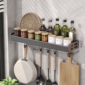 Étagère de rangement de cuisine, articles ménagers multifonctionnels, étagère de rangement pour épices, fixation murale - Product Image 3