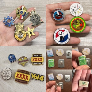 Insignias Metálicas Cuadradas Sublimables, Chapadas en <span class=keywords><strong>Oro</strong></span>, Impresión UV, Insignias Sublimables para Regalos Promocionales Corporativos - Product Image 6