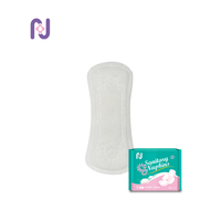 Protège-slips jetables ultra-fins en coton biologique sans ailettes, anti-fuites, super absorbants, emballés individuellement, faciles à utiliser, vente en gros