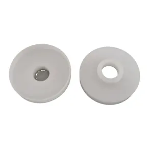 Dust Collector Acetal White CNC Turning Parts for Dental Equipment