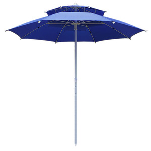 Vente en gros de design moderne, grand parasol d'extérieur robuste, parasol de plage/terrasse en fer réglable, évent pour <span class=keywords><strong>parc</strong></span> - Product Image 6